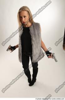 Nikol Action Standing Pose With Guns